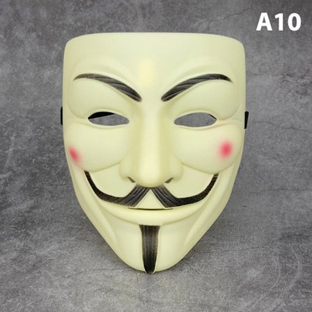 Vendetta Hacker Mask Anonym julfest present till vuxen K