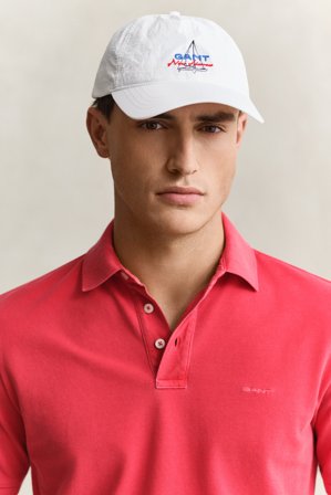 GANT Herren Graphic Cap (ONE SIZE) Weiß