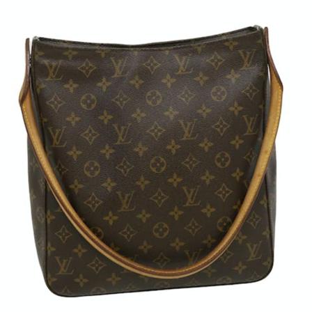 Louis Vuitton Vintage, Pre-owned Bag Bruin, Dames, Maat:ONE Size,Canvas