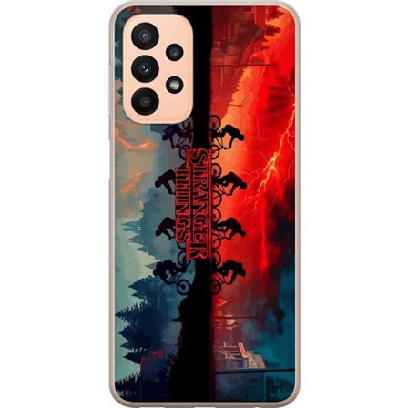 Yhteensopiva Puhelinkuori Samsung Galaxy A23 5G Madison Beer kollaasi Y2K-estetiikalla tähdillä, pastelliväreillä ja pop-inspiroidulla muotoilulla