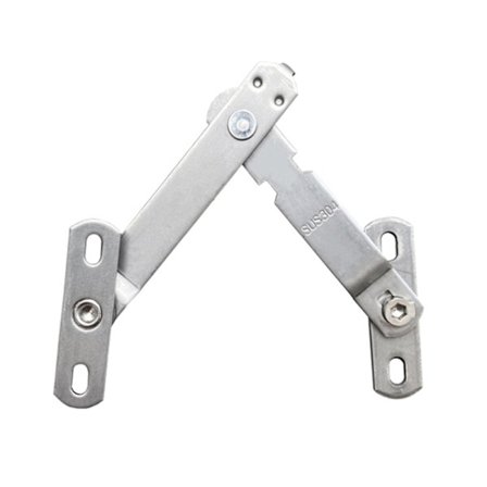 Oppgradert vindusstopper i rustfritt stål Vindusbegrenser vinduslås Enkel installasjon forbedrer vindussikkerheten