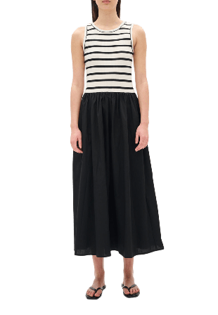 Inwear Dama Stripe Dress Klänningar Dam Svart XL