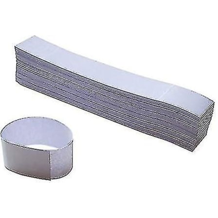 300 Hvide Kraft Pengebånd Selvklæbende Pengebånd Til Sedler