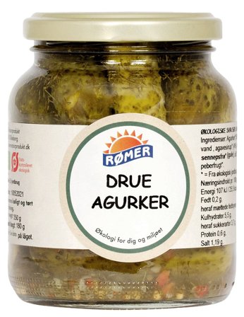 Rømer Drueagurker Ø 370 ml, Helse & Madvarer, Madvarer, Konserves