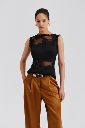 Malina - Desire top - 40 - Black