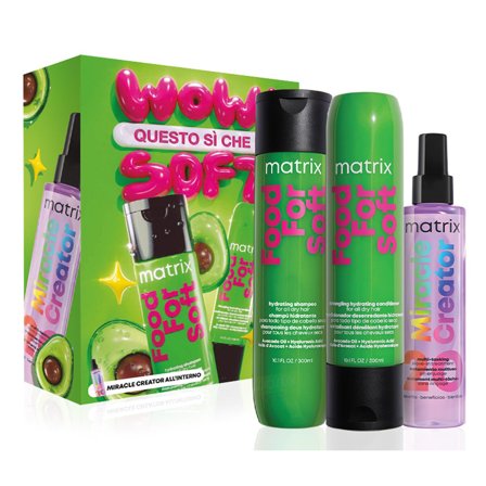 MATRIX Food For Soft Cofanetto Natale 1pz - Cofanetti per Capelli