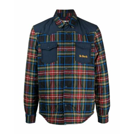 Saint Barth, Casual Shirts Rood, Heren, Maat:S