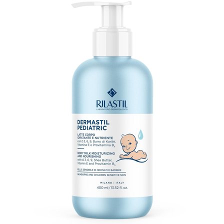 Rilastil Pediatric - Latte Corpo 400ml - Trattamento Bebè