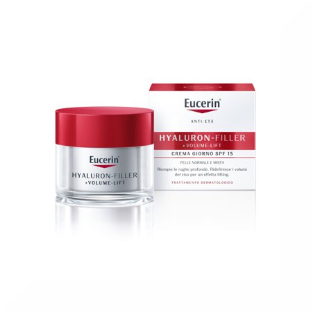 Eucerin Hyaluron-Filler+Volume-Lift Giorno crema antirughe Pelle