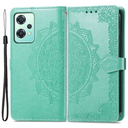 Mandala OnePlus Nord Ce 2 Lite 5g Läppäkotelo - Vihreä