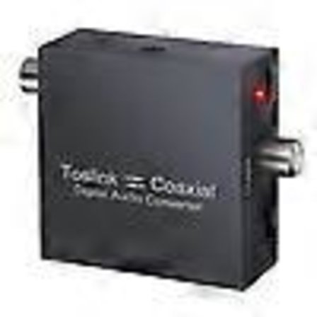 Dubbelriktad Koax-omvandlare, Fiber Optisk Spdif Toslink till Koax Toslink och Koax till Fiber Optisk Spdif Toslink-omvandlare