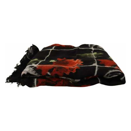 Dolce & Gabbana, Silky Scarves Zwart, Dames, Maat:ONE Size