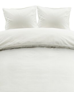 King Size Sengetøj Humble 3-delt Ensfarvet Hvid