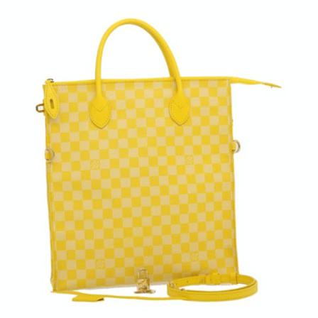 Louis Vuitton Vintage, Pre-owned Bag Geel, Dames, Maat:ONE Size,Canvas