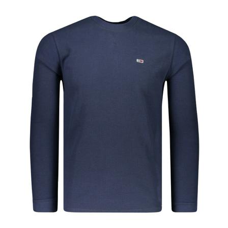 Tommy Hilfiger, T-shirt Blauw, Heren, Maat:M,Katoen