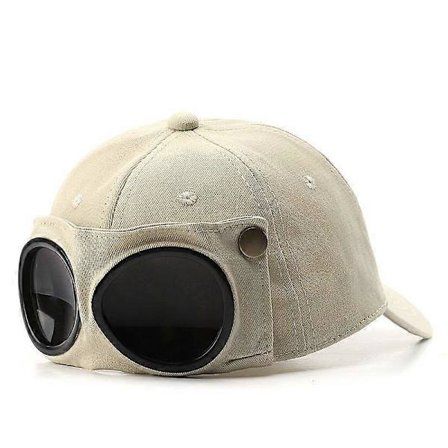 Lentäjän lippalakki, ainutlaatuiset aurinkolasit, ankanlakkalakki, miesten aurinkolasit, aurinkosuoja, monipuolinen