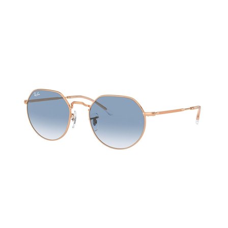 Ray-Ban Jack -Aurinkolasit - Gold Round - Ray-Ban RB3565 92023F 5320