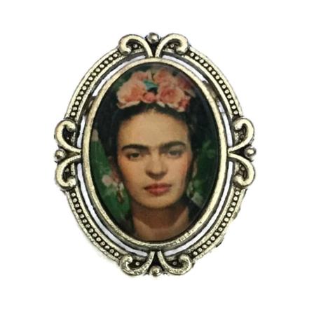 Pin Feminist Frida Kahlo Brosh Feminism Symbol Multicolor