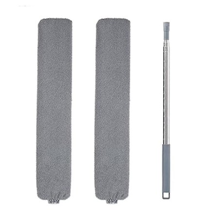 Utvidbar støvsuger for sprekker med utskiftbar klut under apparater, kompatibel med hjemmet