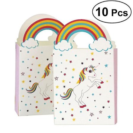 10 Uavhengige Beast Rainbow Papir Godteriboks
