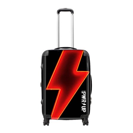 RockSax PWR Up Zoom AC/DC Hardshell 4-hjulig resväska One Size