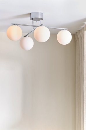 Jotex - FELICITY taklampe Krom - Kjøp Taklamper hos Jotex