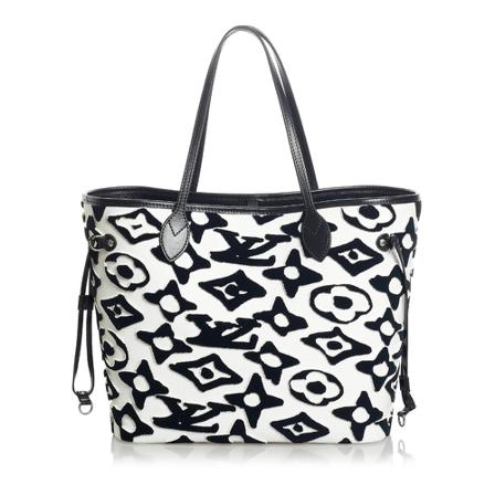 Louis Vuitton Vintage, Pre-owned Bag Wit, Dames, Maat:ONE Size,Canvas