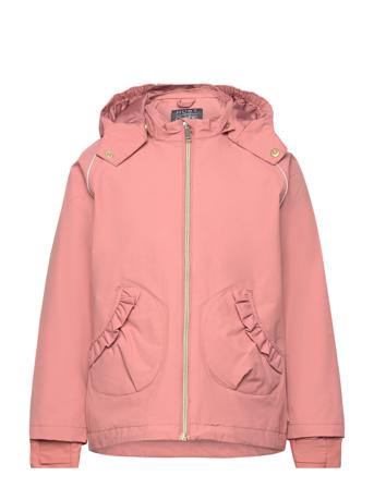 Obia Outerwear Shell Clothing Shell Jacket Rosa Hust & Claire*Betinget Tilbud