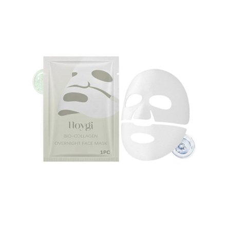 Hoygi Kollagen Återfuktande Mask (Påse) Uppstramande Hudvård Återfuktande, Hydrerande Och Närande Ansiktslyftande Vårdmask