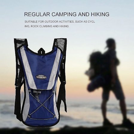 2L Veden Säiliöpussi Reppu Pyöräily Urheilu Vaellus Leirintä