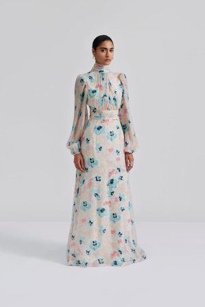 Malina - Valerie maxi dress - XL - Florals
