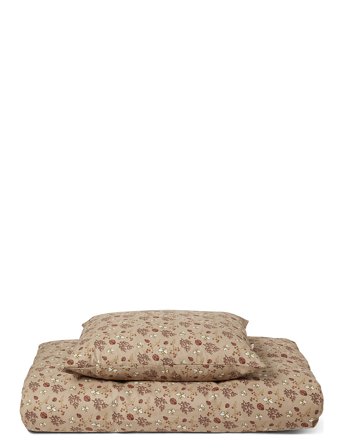 Nuuroo Bera Junior Bed Linen - Brown - 100X140;40X45CM