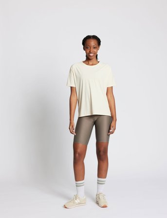 Rethinkit Studios Vela Loose Tee - Beige - XS