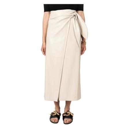 Nanushka - Midikjolar - Beige - Dam - Storlek: M, Dam, Storlek: M