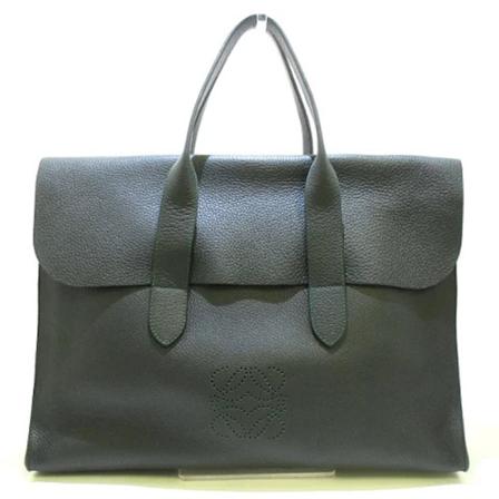 Loewe Pre-owned, Pre-owned Leatherhandbags Groen, Dames, Maat:ONE Size