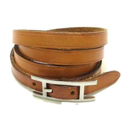Hermès Vintage, Hermès Hapi Bruin, Dames, Maat:ONE Size