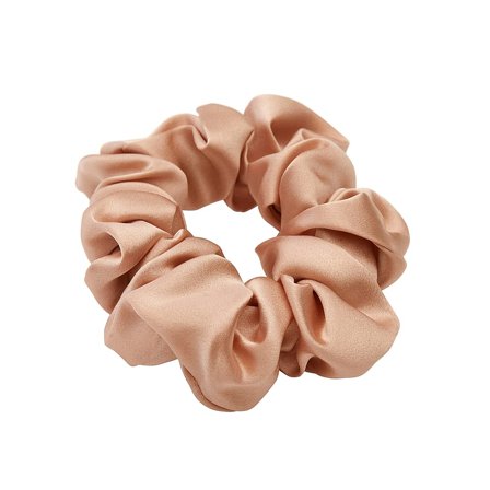 Lenoites Mulberry Silk Scrunchie Rose Gold, Hår, Hårpynt, Scrunchies