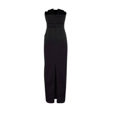 Simona Corsellini, Long dress Zwart, Dames, Maat:M
