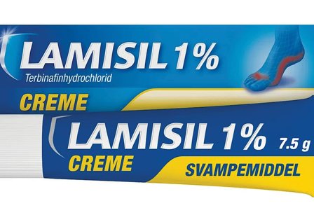 Lamisil Creme 10 mg/g 7,5 g, Medicin & Pleje, Håndcreme & Fodpleje, Fodsvamp