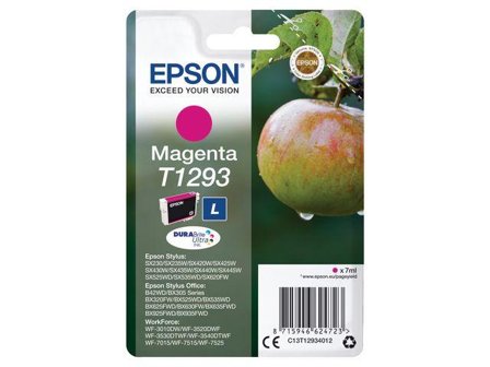 Epson T1293 - L-størrelse - magenta - original - blekkpatron