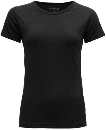 Devold Breeze Merino 150 T-Shirt Woman Black - Devold