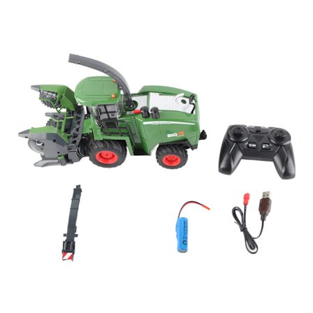 RC-lelukuorma-auto 1:24 Kaukosäädin 4 Pyörää Farm Harvest Automalli yli 3-vuotiaille