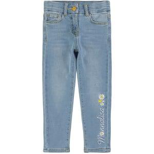 Monnalisa Vintage Blue Tweety Jeans 8 Years - Bottoms - 8 years - Blue