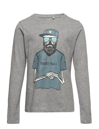 Nkmobur Ls Top Grey Name It