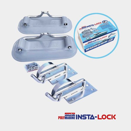 Davit voor rubberboot Polymarine Insta-Lock Snap Davit Kit, voor zwemplatforms