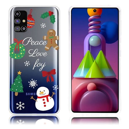 Christmas Samsung Galaxy M51 fodral - Peace Love Joy