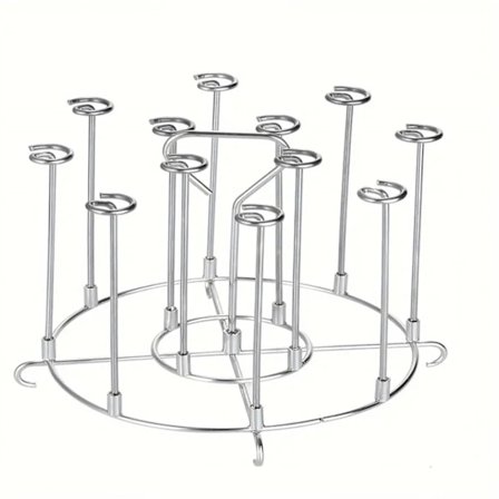 Airfryer-ställ, grillbricka, picknick- och campingverktyg