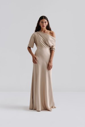 Malina - Marisa maxi dress - S - Champagne
