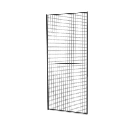 Gittertrennwand X-GUARD, H 2200 x B 1000 mm