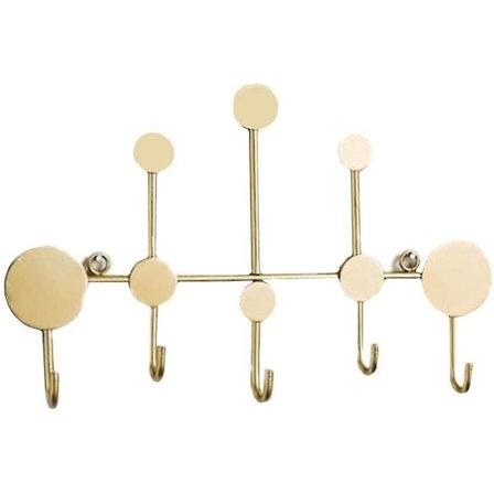 Produkt, frakke Stativ Væghængt Frakkestativ Kreativ Krog Metal Krog Frakkestativ Med Frakkekroge Væggen